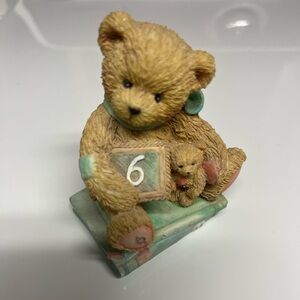 Cherished Teddies Chalking Up 6 Wishes - Age 6